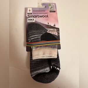 Smartwool Merino Hike Light Cushion Ankle Height Women's Medium Socks NWT